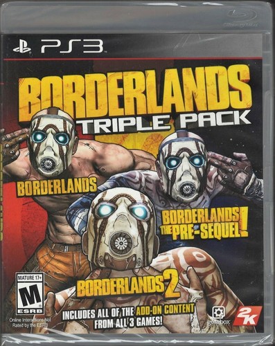 Borderlands triple pack - triple, ps3