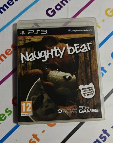 Ps3 naughty bear playstation - ps3,